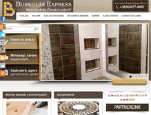 Tablet Screenshot of burkoloexpress.eu